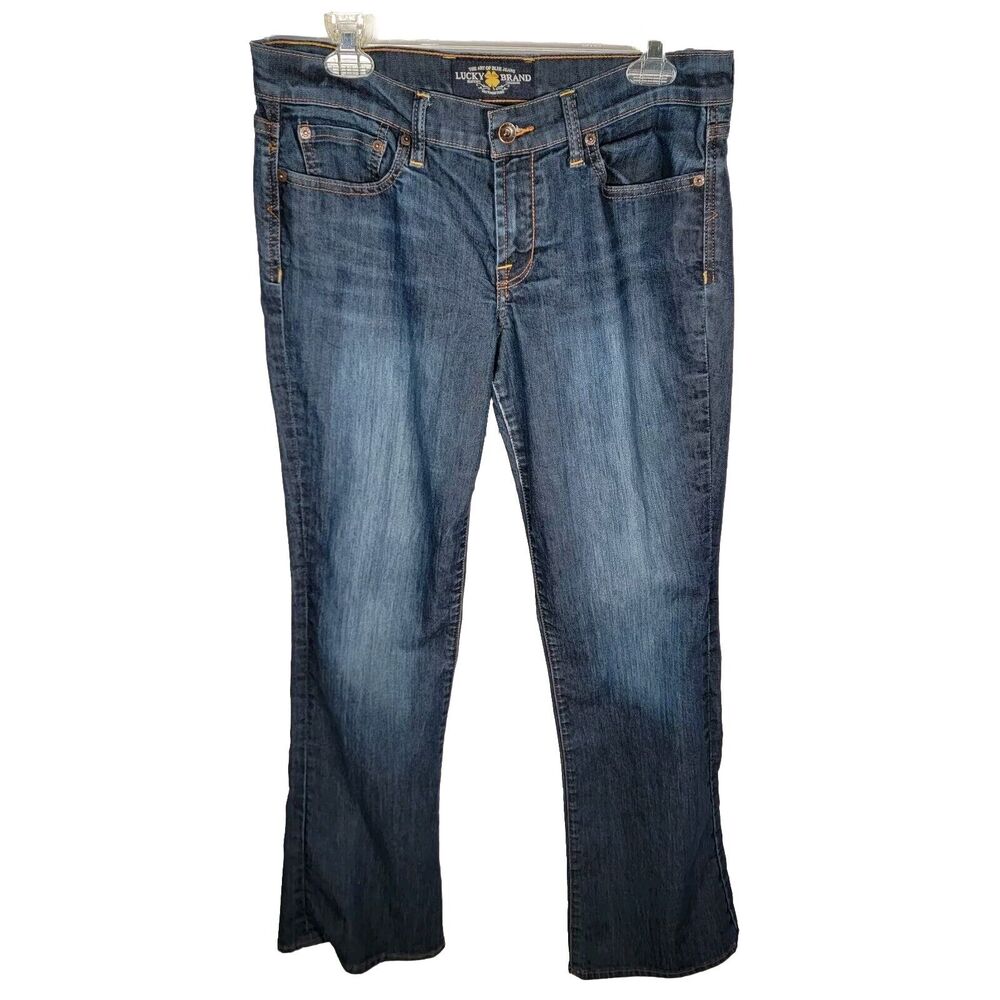 Y2K Lucky Brand Women's Blue Sweet 'n Low Jeans Size 8/29 Medium Wash GUC